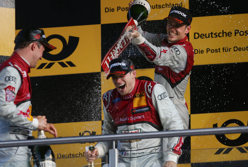 Audi feiert Vierfachsieg am Lausitzring