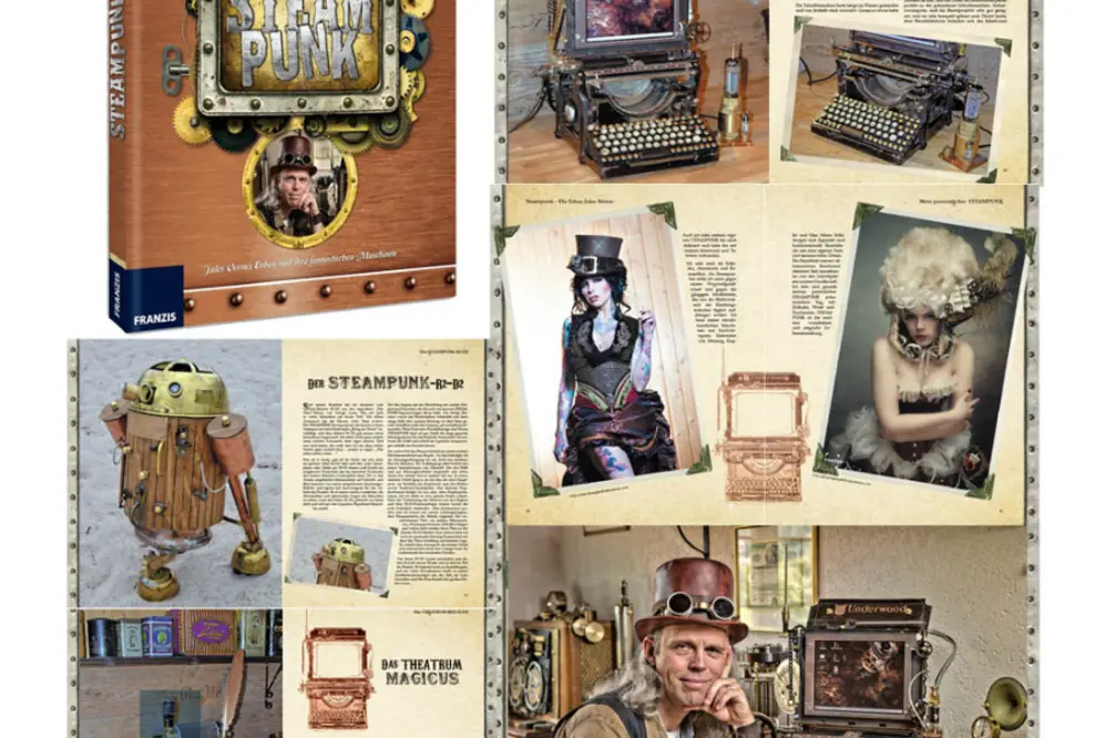 Franzis Neuerscheinung: Steampunk - Alte Apparate und neue Technik im viktorianischem Design