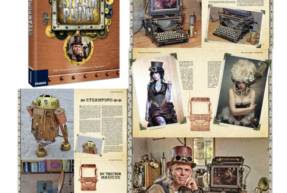 Franzis Neuerscheinung: Steampunk - Alte Apparate und neue Technik im viktorianischem Design