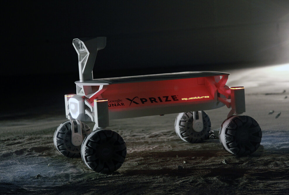 Mission Mondlandung: AUDI AG unterstützt deutsches Team bei Google Lunar XPRIZE