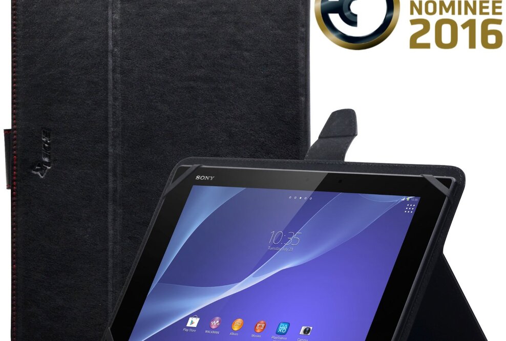 Nominiert für den German Design Award 2016: die innovative MANNA Universal-Tablet-Schutztasche von LEICKE