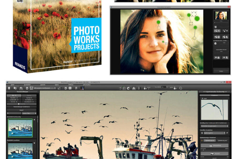 PHOTO WORKS projects 3 elements - optimaler Einstieg in die Bildbearbeitung