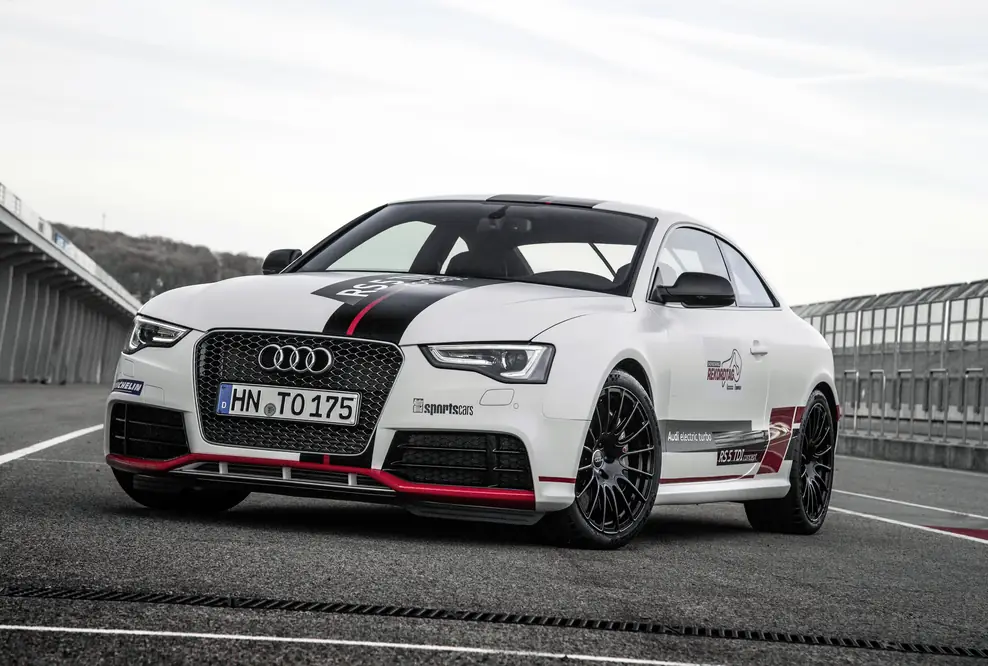 Rekord: Audi RS 5 TDI competition concept fährt Bestzeit auf dem Sachsenring