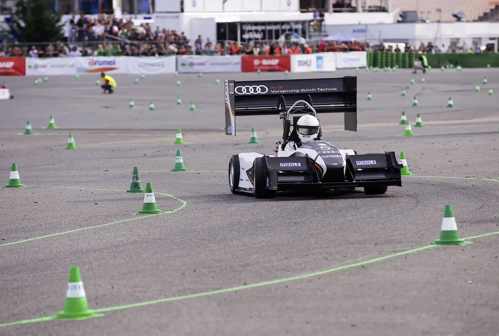Audi startklar für Formula Student Germany