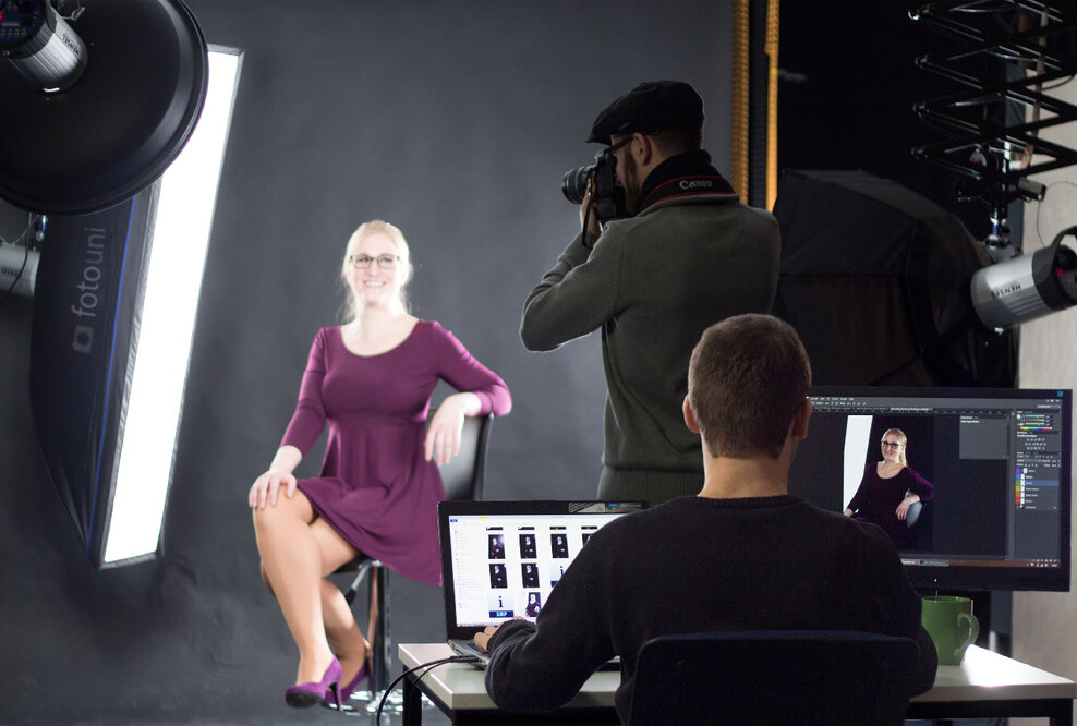 Foto-Event am Umwelt-Campus Birkenfeld mit Star der Szene