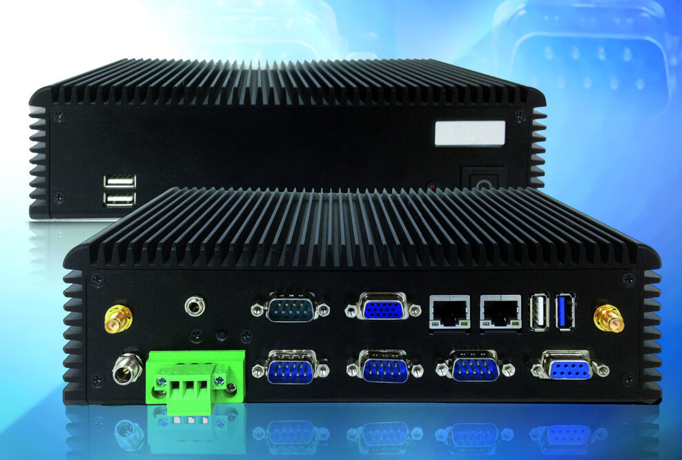 Lüfterfreier Box-PC mit Fernwartung