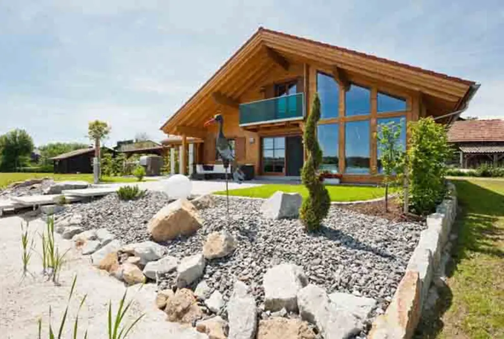 Rubner: Holzhaus am See
