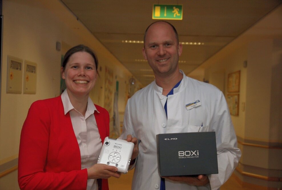 Unterstützung für die Kinderkrebsklinik Düsseldorf