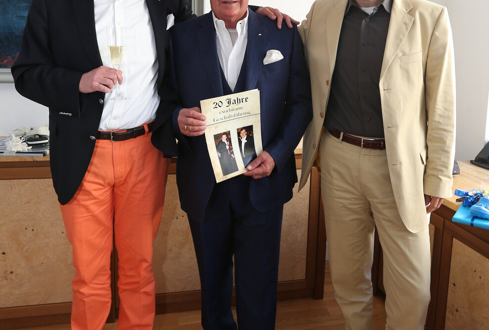 20 jähriges Jubiläum von Jürgen Grau und Thomas Geyer