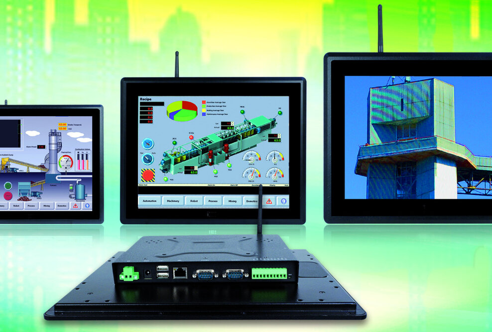 Android Touchpanel-PC`s mit IP65 Front