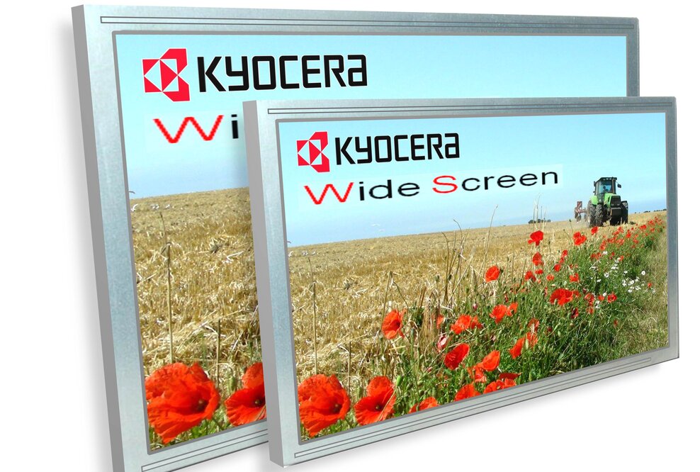 Kyocera präsentiert neue Wide Screen TFT- Module für industrielle Anwendungen