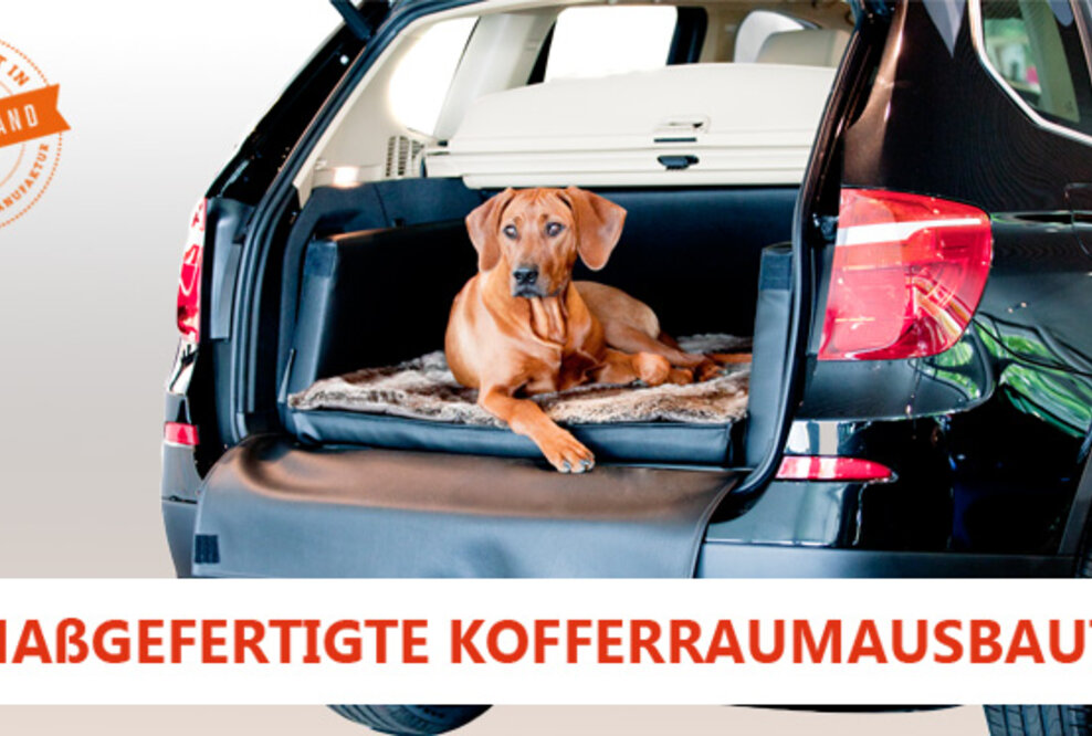 Zauberbett Manufaktur – Passgenaue Kofferraumausbauten für jedes Fahrzeug für den sicheren Hundetransport