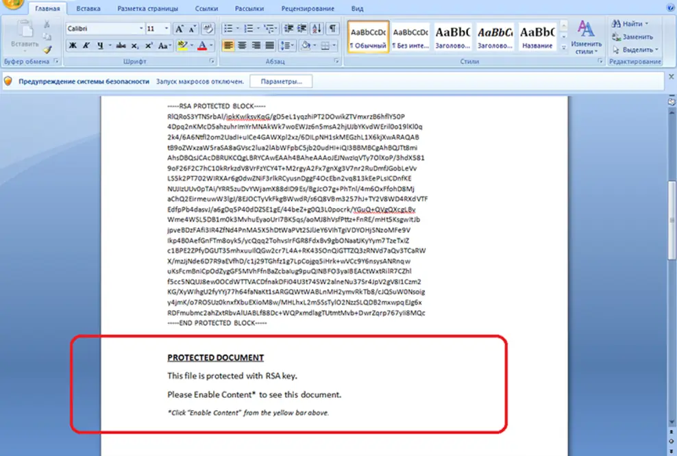 Download-Trojaner versteckt sich in Word-Dokumenten