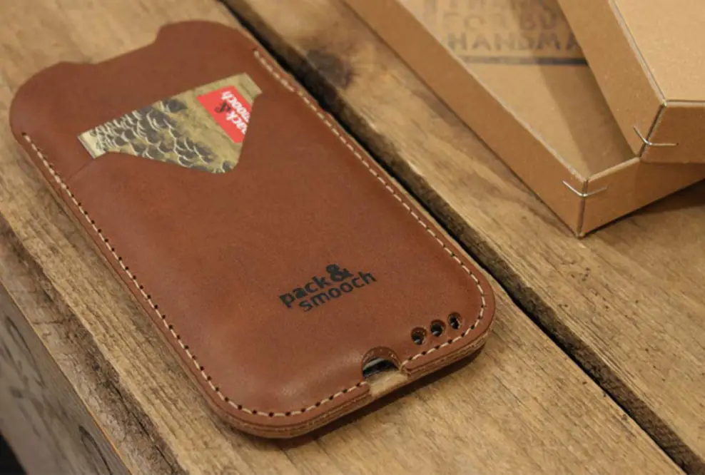 Edler Merino- und Lederschutz für das neue iPhone