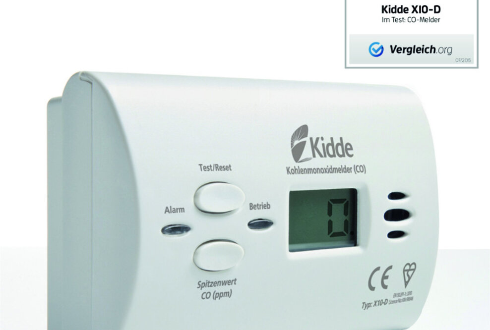 Kidde CO-Alarm X10-D. Der Testsieger.