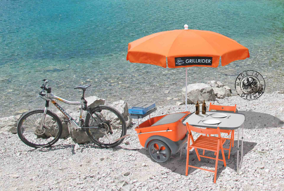 Lifestyle: Multifunktions-Anhänger „Grillrider“ neu auf Kickstarter.com