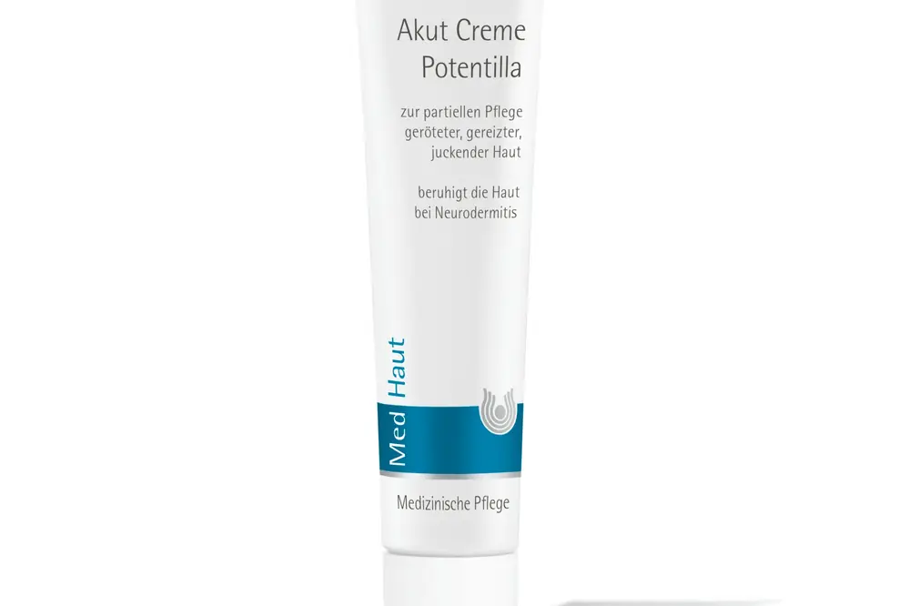 Neue Akut Creme Potentilla erweitert Dr.Hauschka Med zur medizinischen Systempflege für Neurodermitis