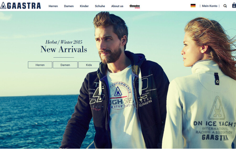 Shop Usability Award 2015: Gaastra Online Shop gewinnt in der Kategorie Mode