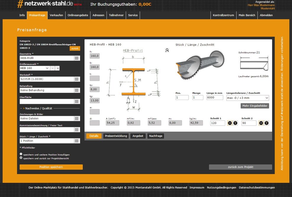 Stahl wird digital: #netzwerk-stahl, der Online-Marktplatz für die Stahlbranche ist live