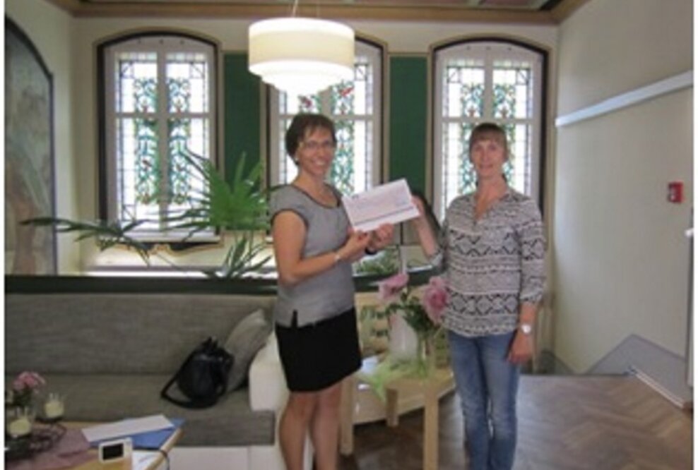 Volksbank Mittweida eG – Mitarbeiter/-innen spenden einen Teil Ihres Gehaltes für einen guten Zweck