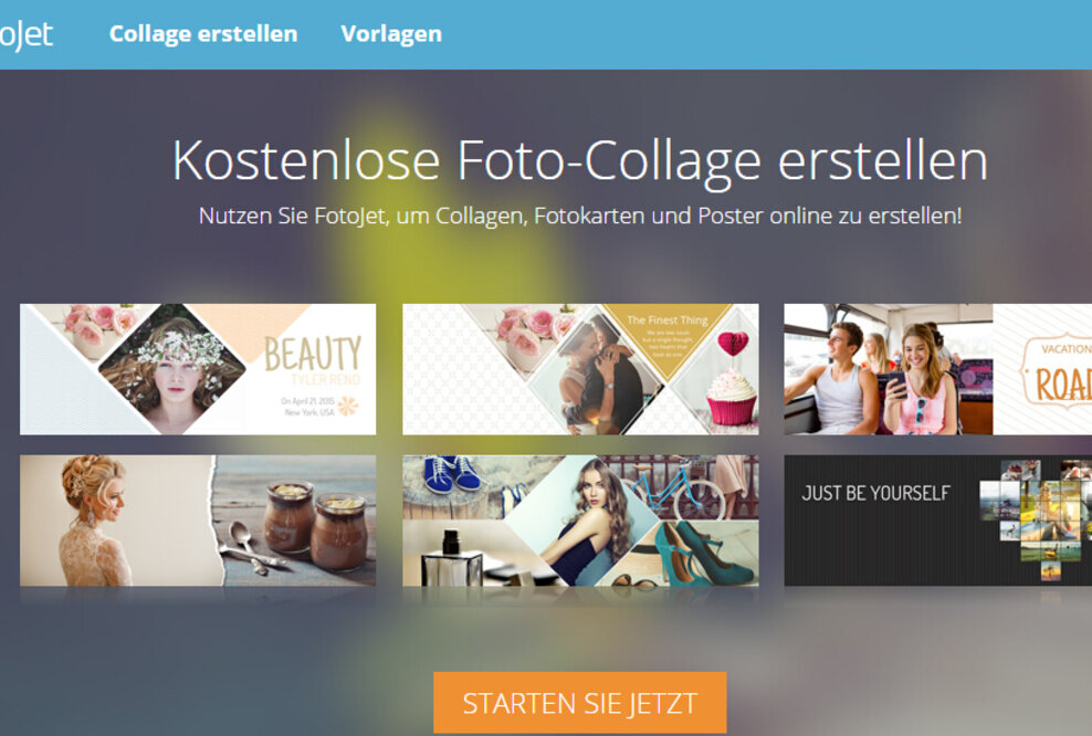FotoJet 2.0 Ermöglicht Dass Alle Vorlagen Frei Editiert Werden Können und Bietet Mehr Vorlagen