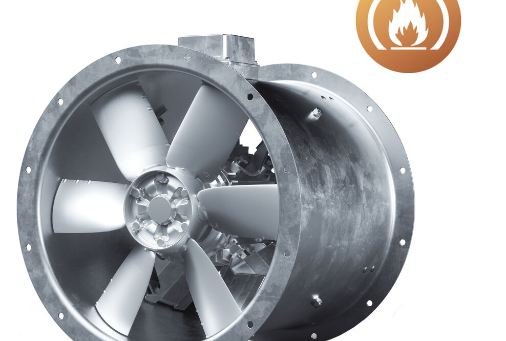 Neueste Ventilatortechnologie zur Drallreduzierung und höchster Effizienz.