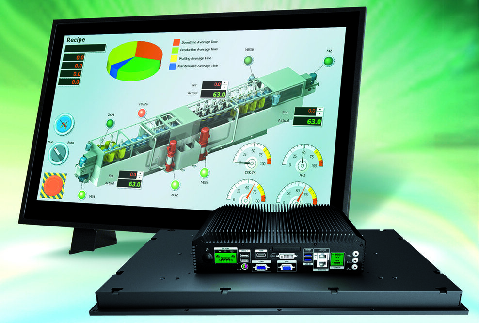 Panel-PC mit Überspannungsschutz