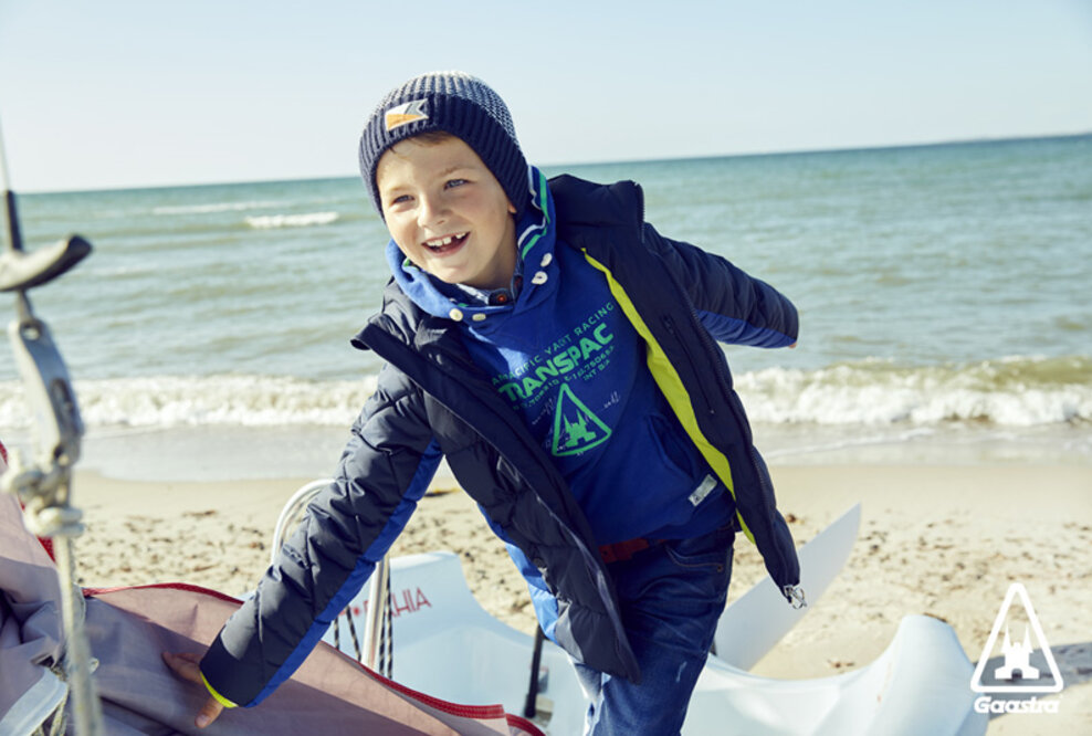 Wetterfest im Herbst und Winter! In Kindermode von Gaastra auf zu neuen Ufern