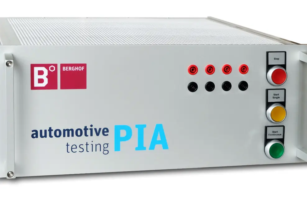 Berghof Automation – Testing Vorstellung von Powertrainerkenntnissen auf der AVTECH