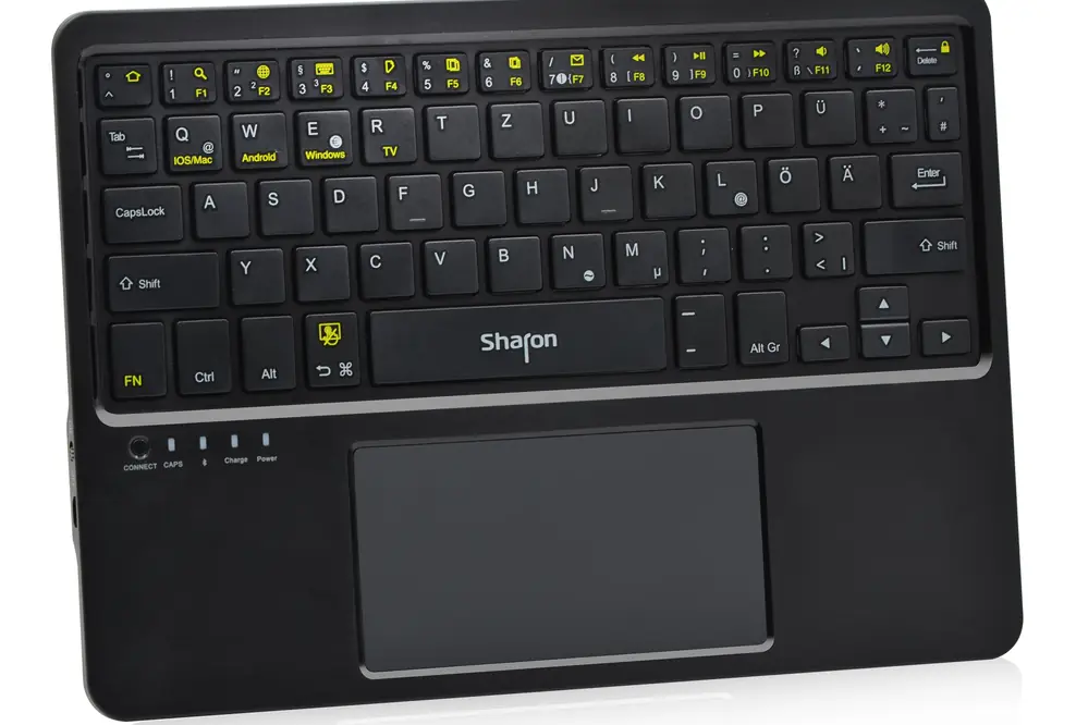 Drahtlos und universal – die neuen Sharon 4-in-1 Ultraslim Bluetooth-Tastaturen von LEICKE