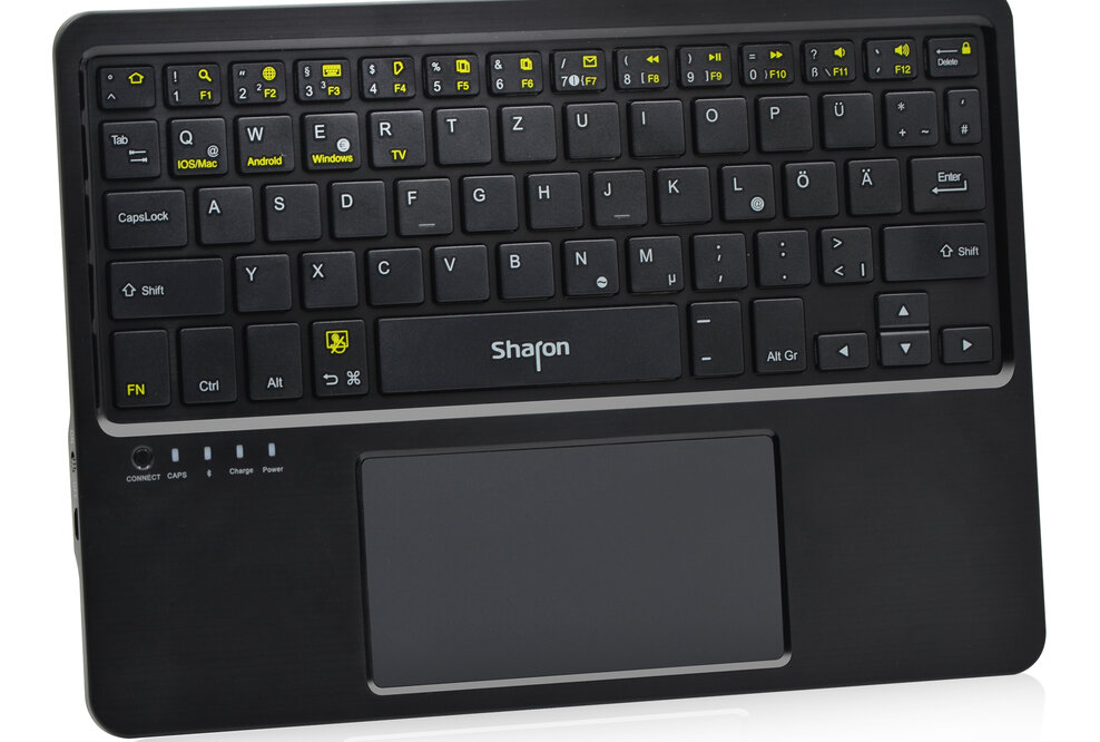 Drahtlos und universal – die neuen Sharon 4-in-1 Ultraslim Bluetooth-Tastaturen von LEICKE