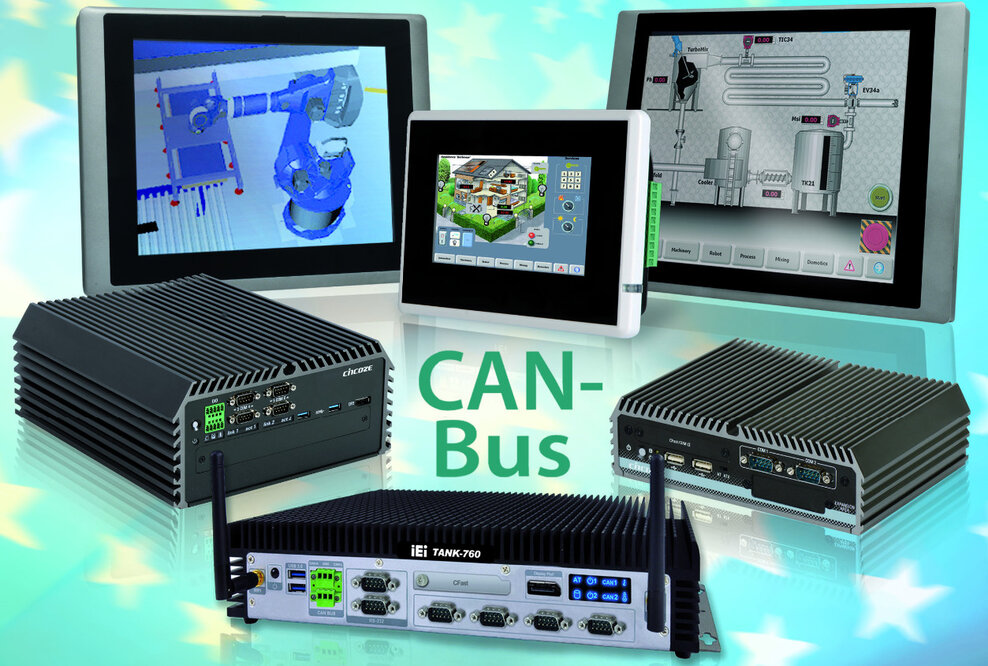 HMI- und Box-Controller Systeme für CAN-Netzwerke