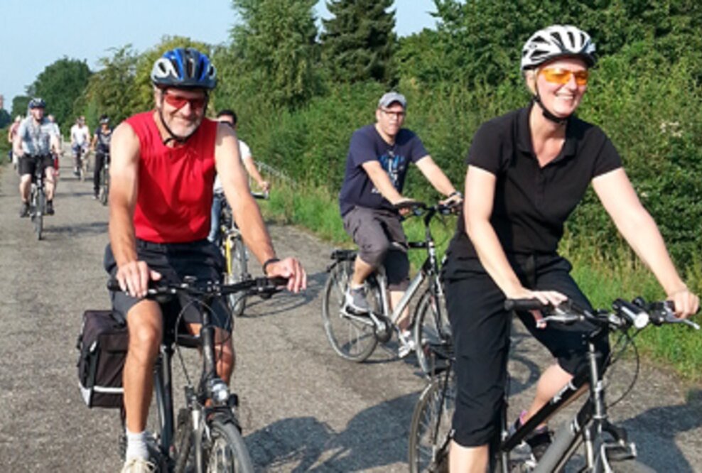 Spendenradeln für Flüchtlingshilfe war ein voller Erfolg