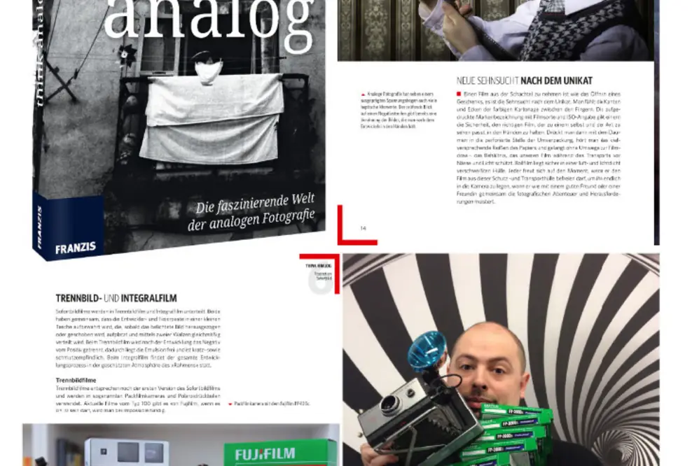 Think Analog - Die faszinierende Welt der analogen Fotografie - Fotobuch Neuerscheinung