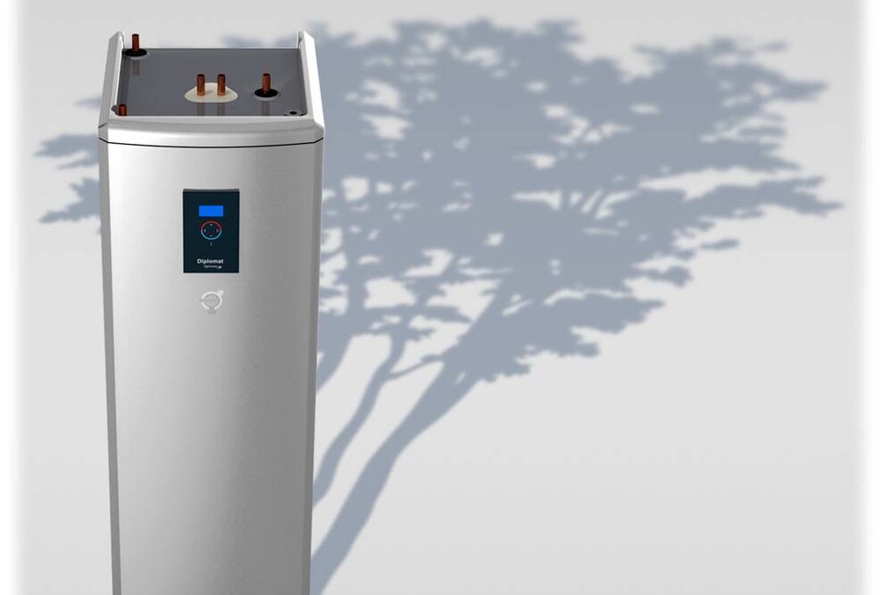 Gesteigerter Jahreswirkungsgrad der Wärmepumpe bei höheren Warmwassertemperaturen- und Mengen