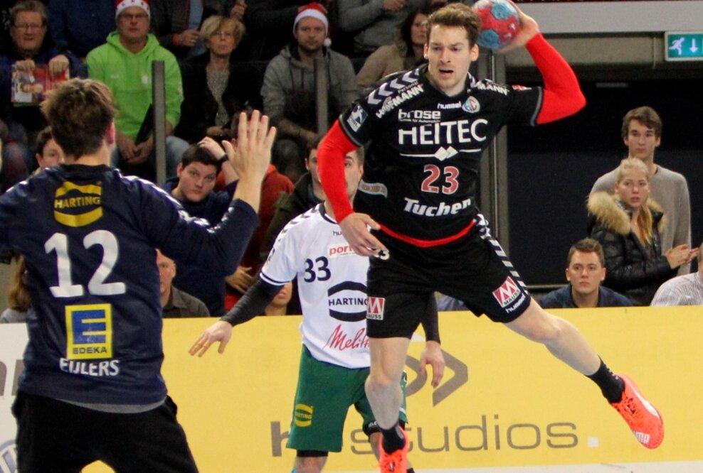 Handball-Bundesliga: HC Erlangen übernimmt Tabellenspitze nach Sieg gegen Minden