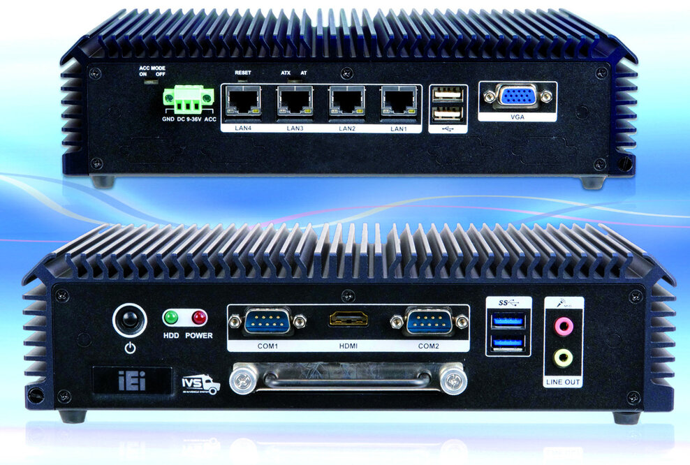 Robuster Embedded-PC mit E-Mark