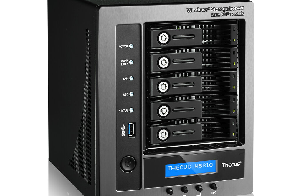 Thecus® erweitert seine Windows Server Reihe mit dem neuen W5810