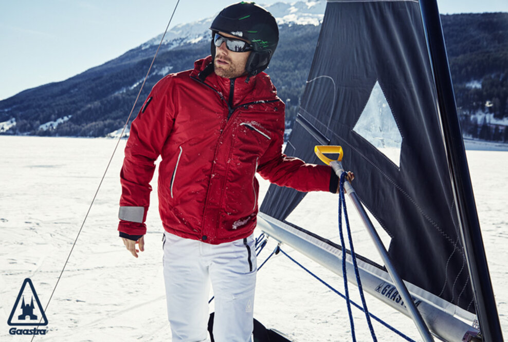 Wintersport-Mode 2015/16 von Gaastra im Rausch des Eissegelns