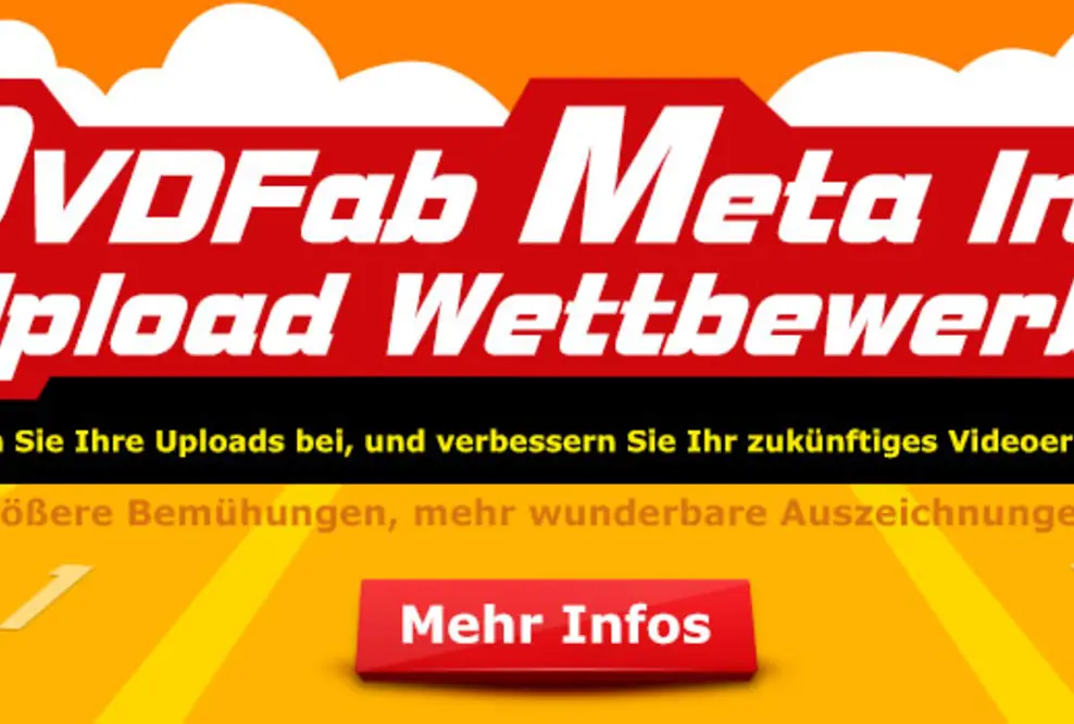 DVDFab Meta Info Upload Wettbewerb ist enthüllend und lädt Ihnen ein, eine umfangreiche Multimedia-Bibliothek gemeinsam aufzubauen und zu teilen !