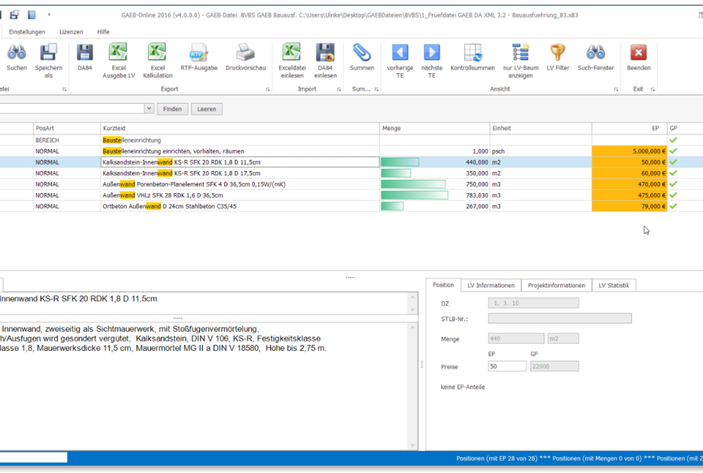 GAEB-Online 2016: Ausschreibungen im Bausektor deutlich einfacher bearbeiten