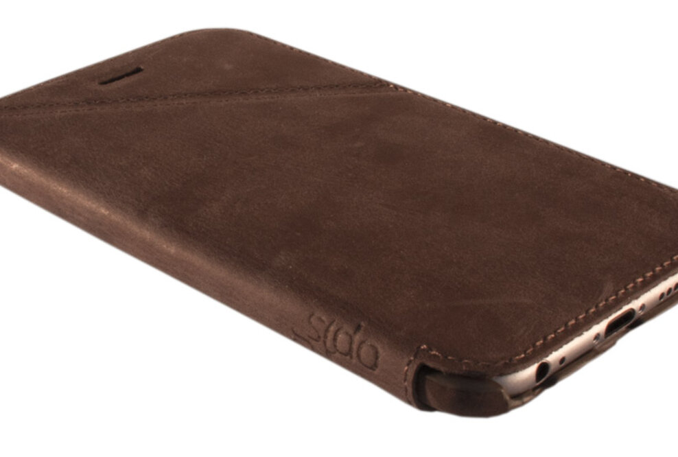 iPhone Echtlederhülle mit Schlappohr