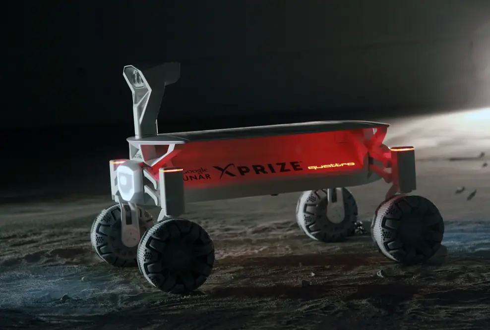 Mission Mondlandung: Audi engagiert sich im Wettbewerb Google Lunar XPRIZE