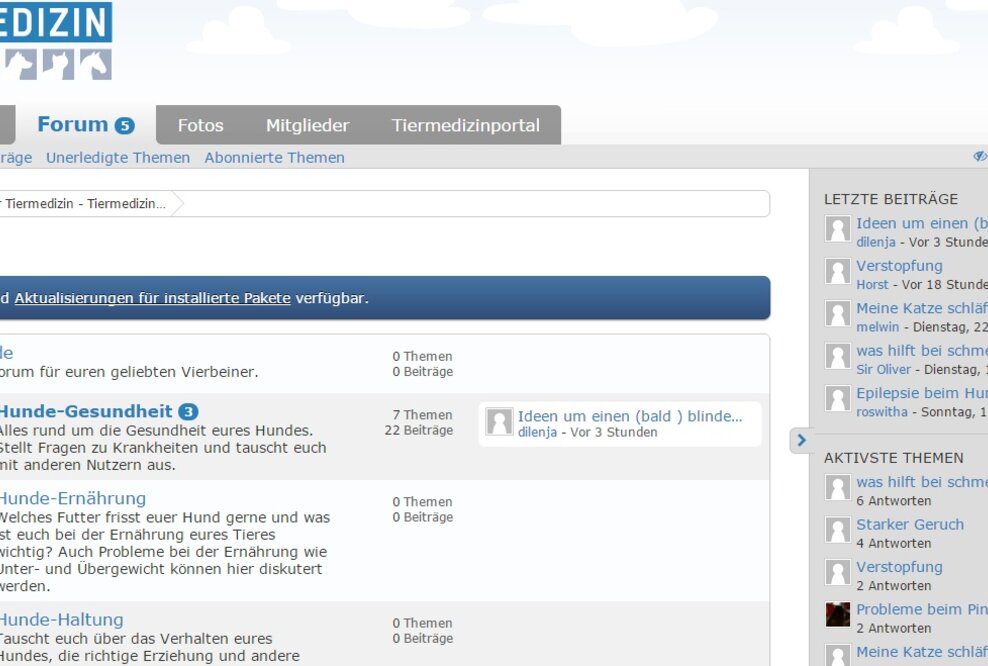 Vetproduction startet Nutzerforum für das Tiermedizinportal