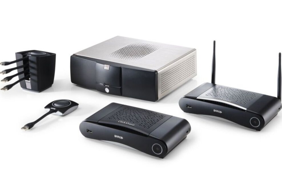 „Einfach verbinden - Beeindruckendes erleben“ mit den zwei neuen ClickShare-Modellen von Barco