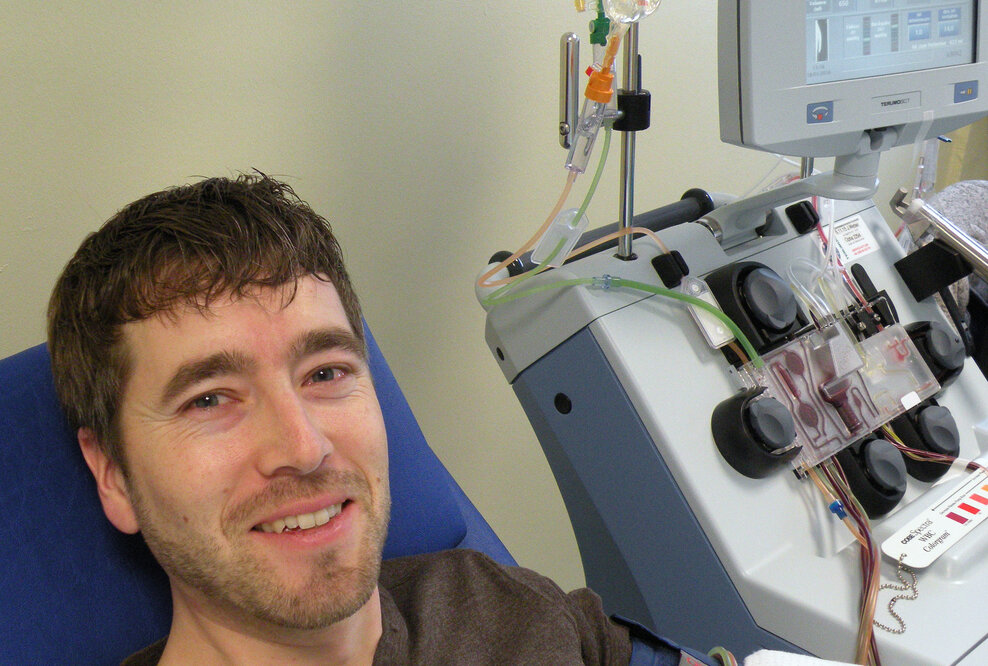 Leukämie: "Irgendwie bin ich stolz auf die Stammzellspende"