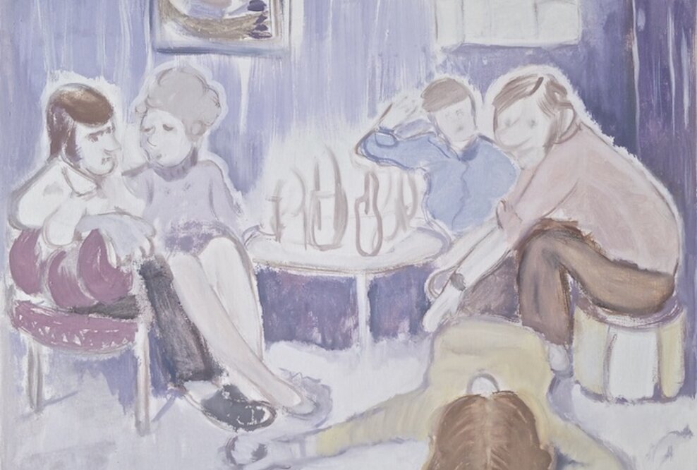 Obsession Violett: Die Künstlerin Monika Romstein zeigt neue Arbeiten in Berlin