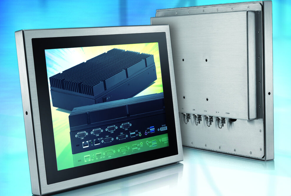 Panel-PCs mit großem Temperaturbereich und IP66 geschützt