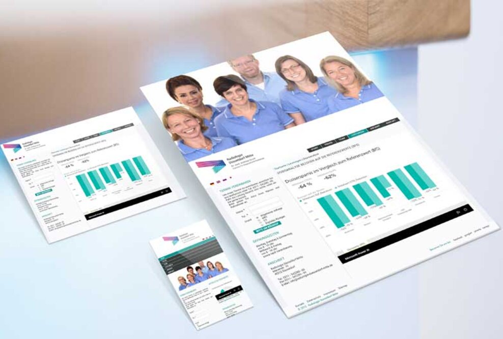 Radiologie „Düsseldorf Mitte“ veröffentlicht als erste Arztpraxis deutschlandweit tagesaktuelle CT-Dosiswerte