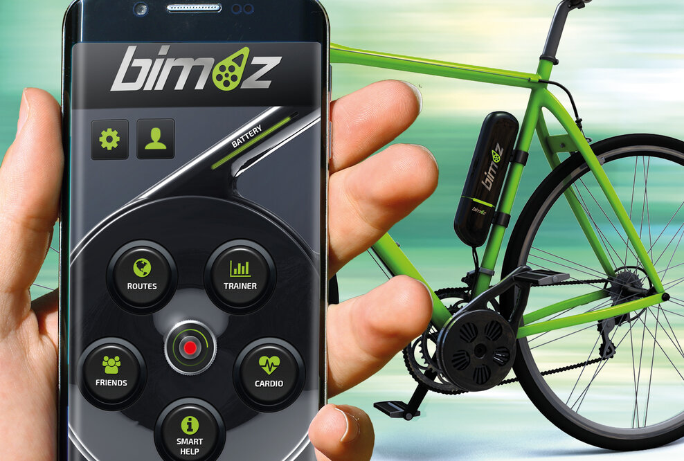 Der erste E-Antrieb für sportliche Fahrradfahrer und Mountainbiker – bimoz stellt sich vor